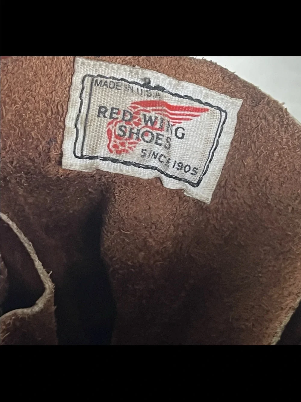 Red Wing Size 11B Moc Steel Toe Work Boots 4440 Men's Brown Leather Vintage